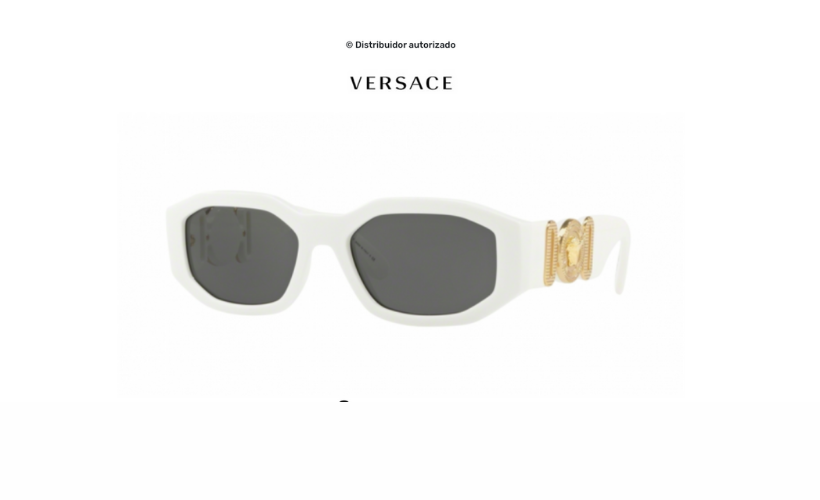 Gafas de sol Versace Biggie White