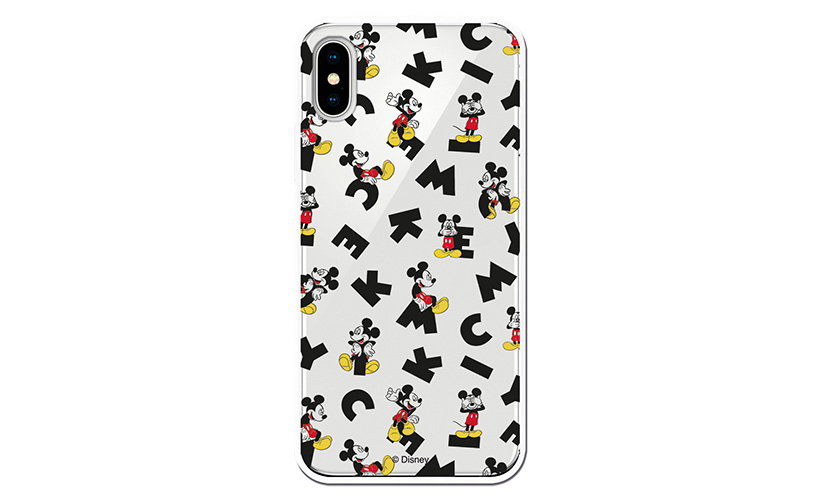Funda transparente Mickey Letras - Disney