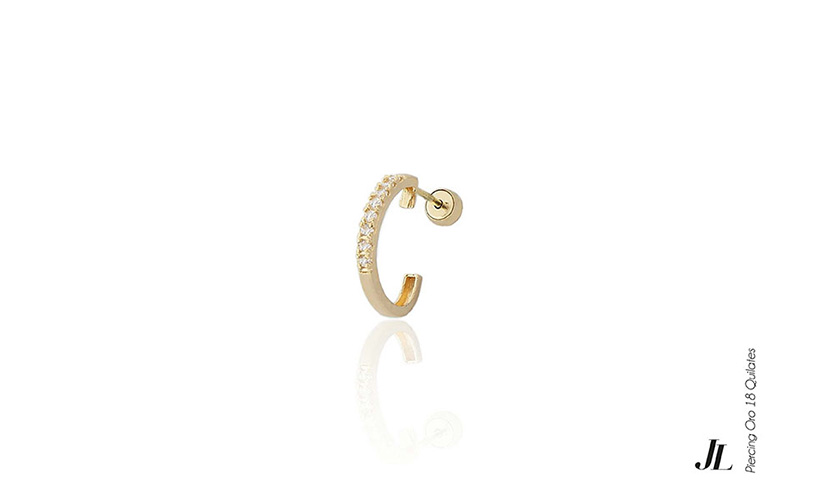 Piercing oreja oro 18 quilates