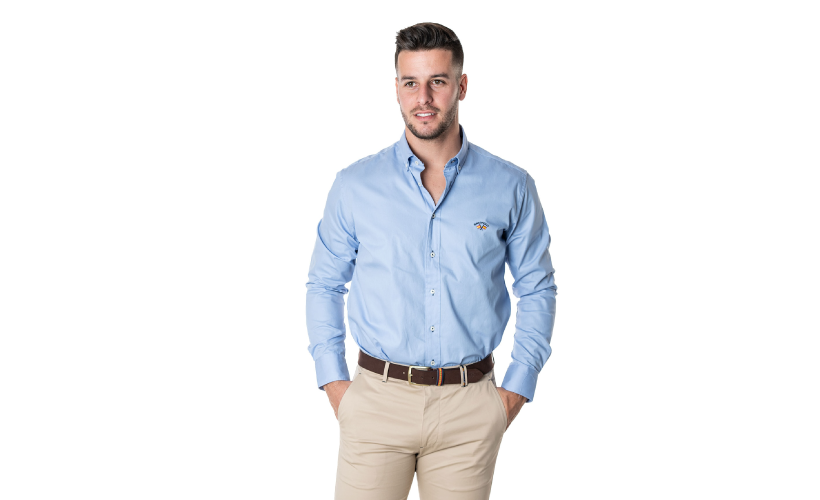 Camisa tejido gabardina con 15% dto