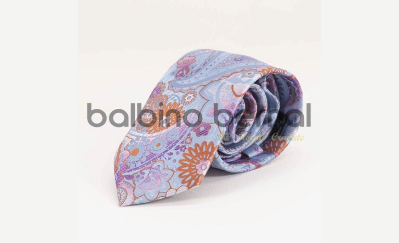 Corbata cachemir multicolor