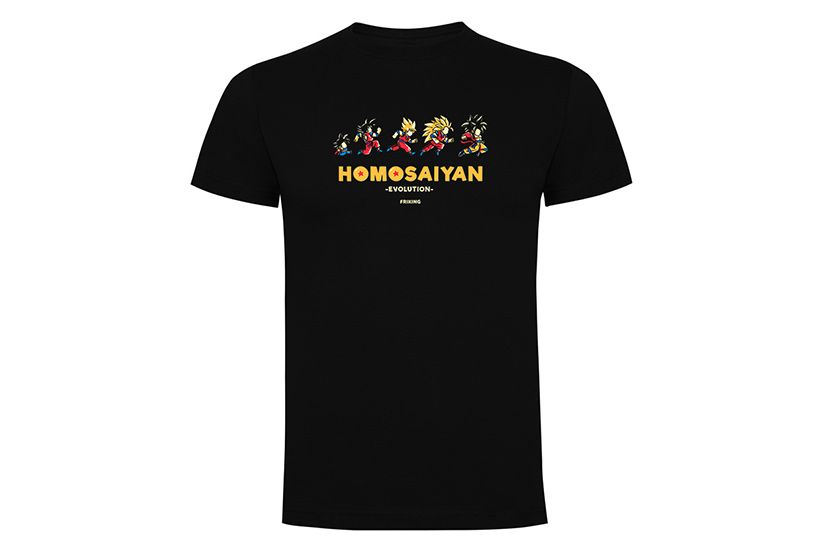 Camiseta Homosaiyan Evolution