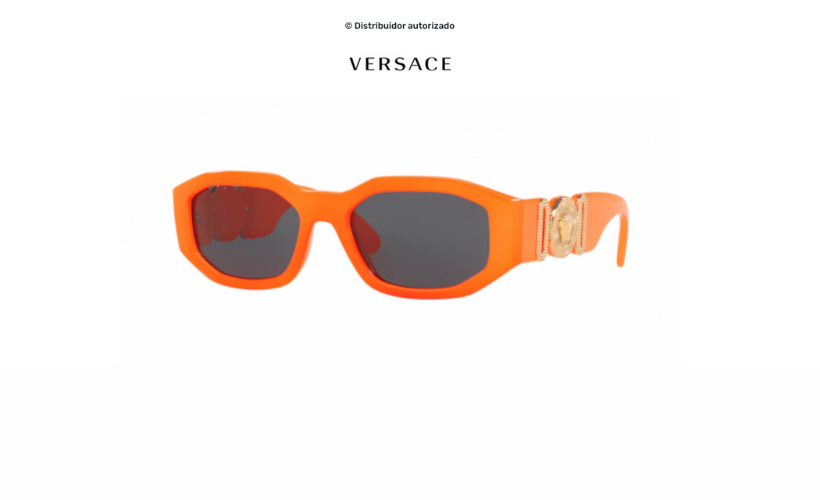Gafas de sol Versace Biggie Orange Fluo